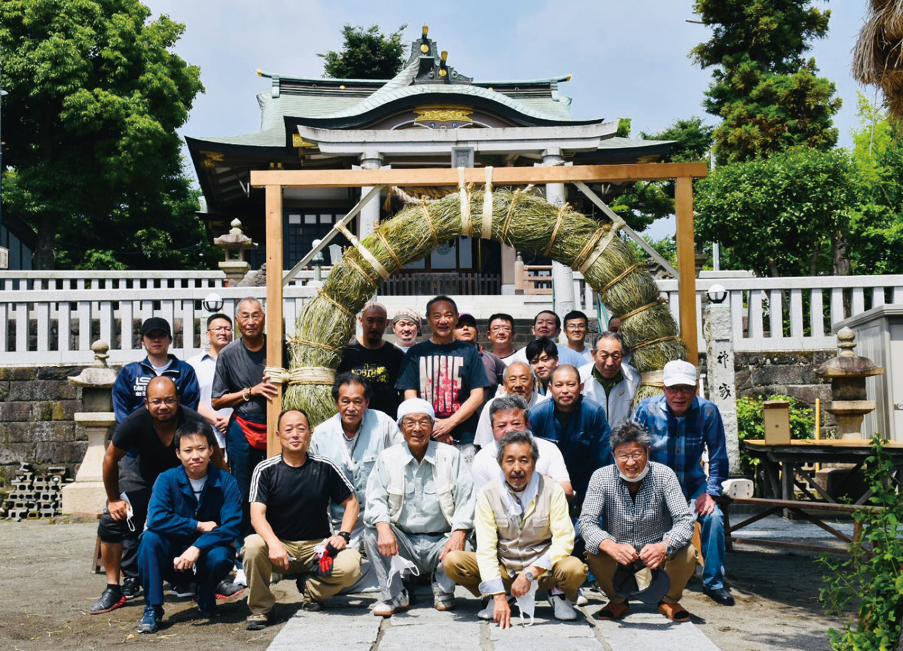 若宮神社にて茅の輪くぐりを体験しよう！７月2日（土）まで（2022年7月1日号横須賀・三浦・湘南版）