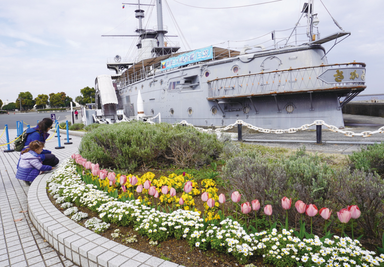 おすすめ桜スポット【三笠公園】(2024年3月15日号横須賀・三浦・湘南版)