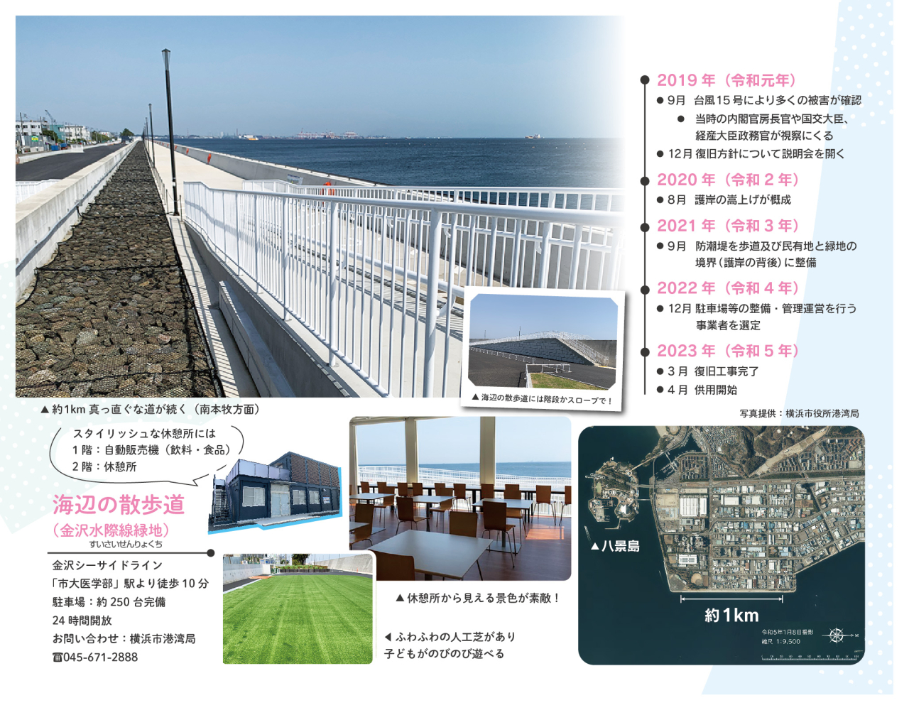 ついに完成!”海辺の散歩道”(2023年5月19日号金沢版)