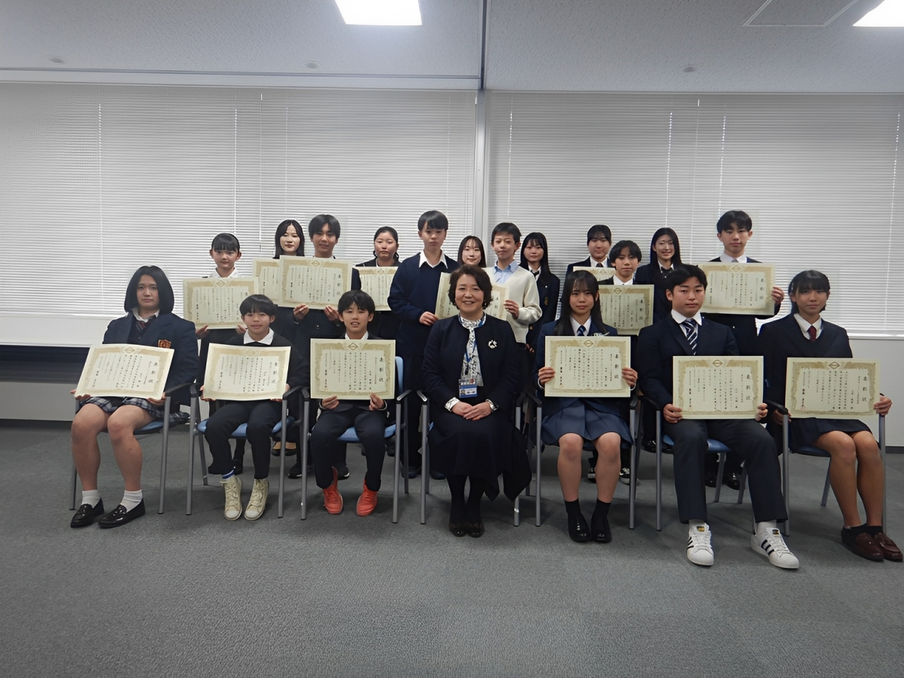 3月12日贈呈式